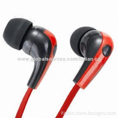 New style earphone with flat cable